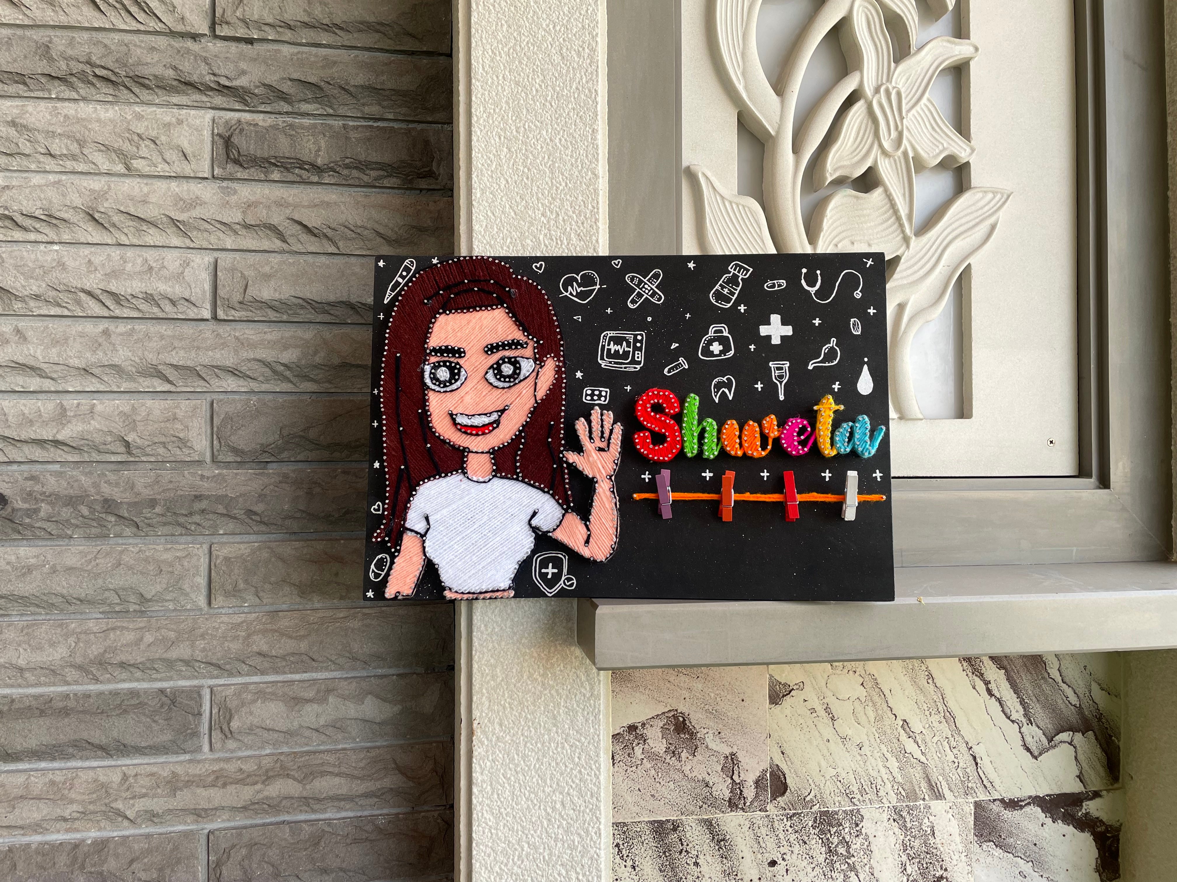 String Art: Portrait For Her