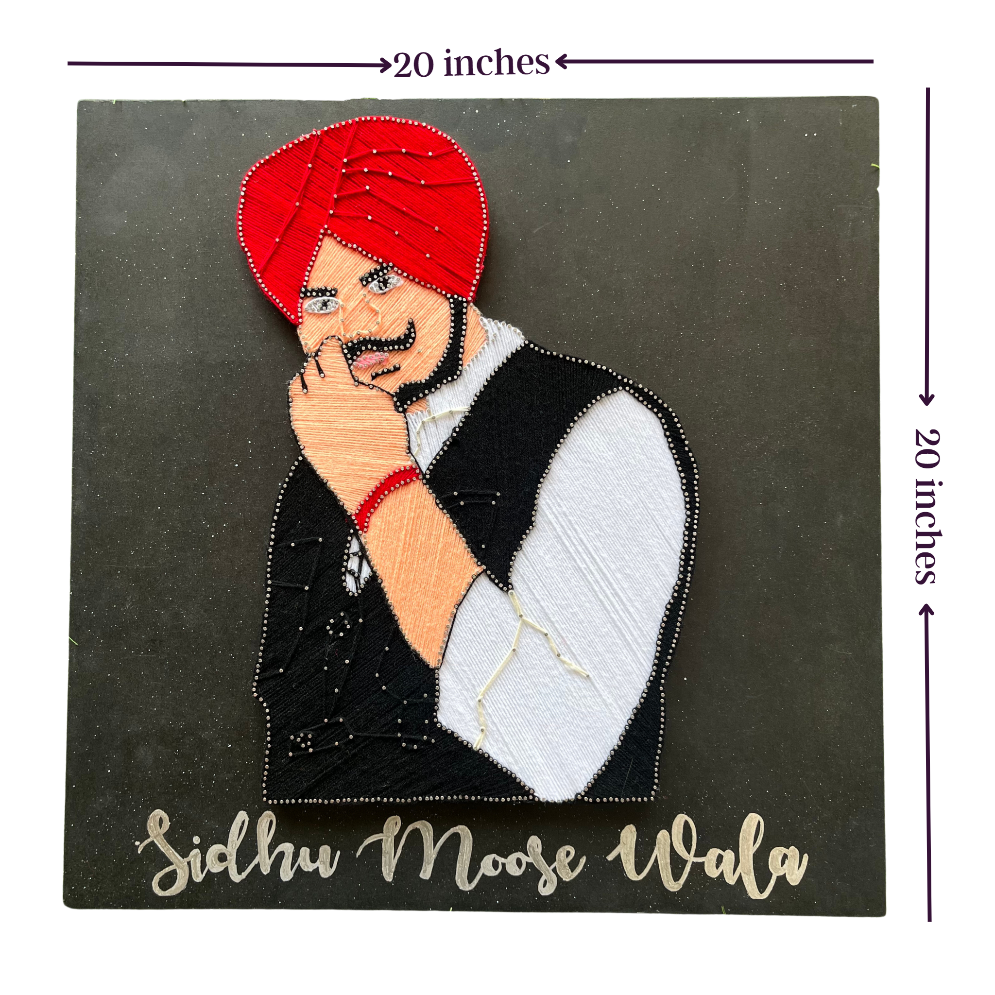 Artistic Tribute to Sidhu Moose Wala