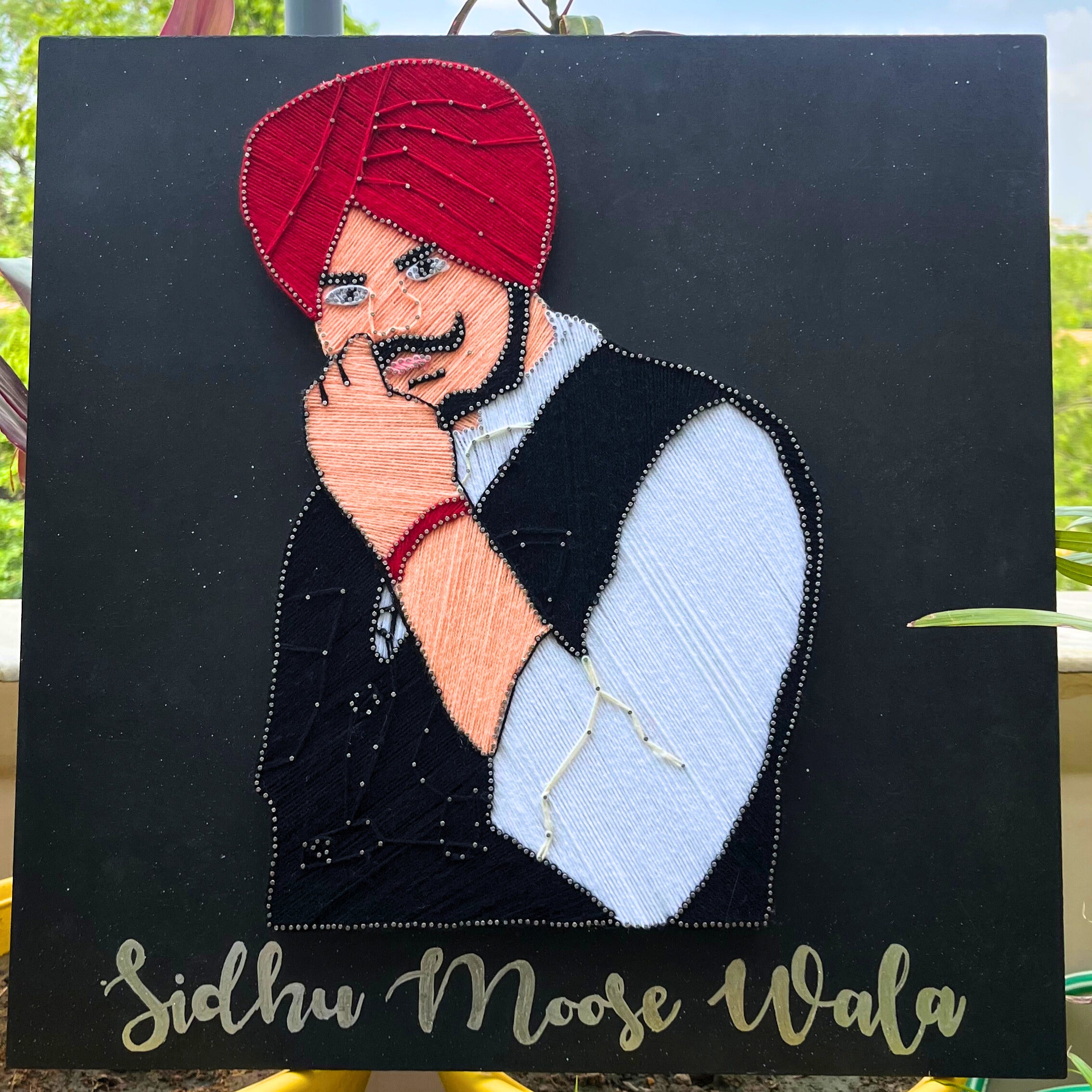 Artistic Tribute to Sidhu Moose Wala