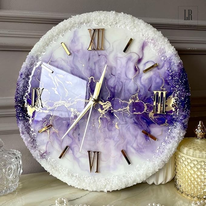 Modern Resin Clock – Perfect for Contemporary Interiors