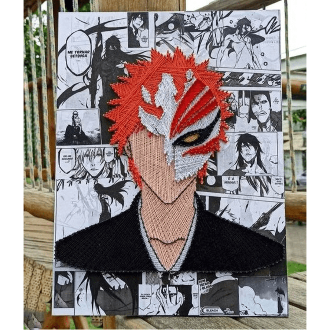 Hollowed Resolve: Ichigo's String Art Fusion