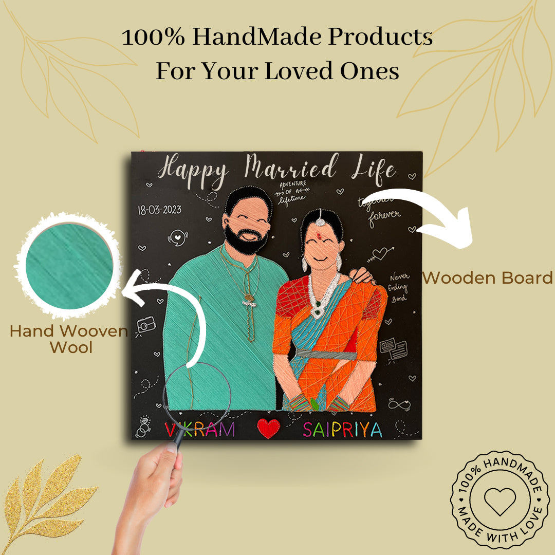 From Pixels to Strings : A Unique Wedding Gift