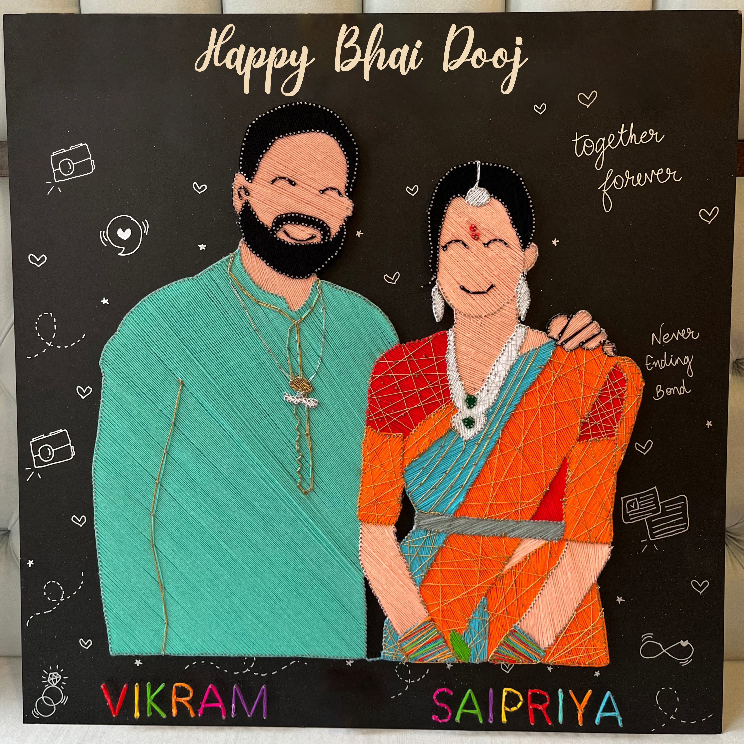 From Pixels to Strings : A Unique Bhai Dooj Gift