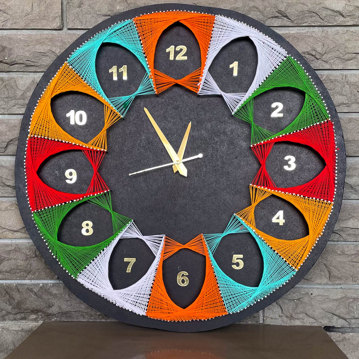 Threads of Time: A Stunning String Art Clock for Your Space