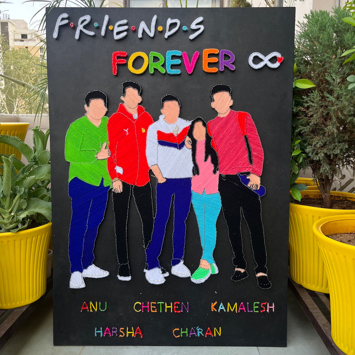 Stitched in Friendship:Celebrating Friendship Forever