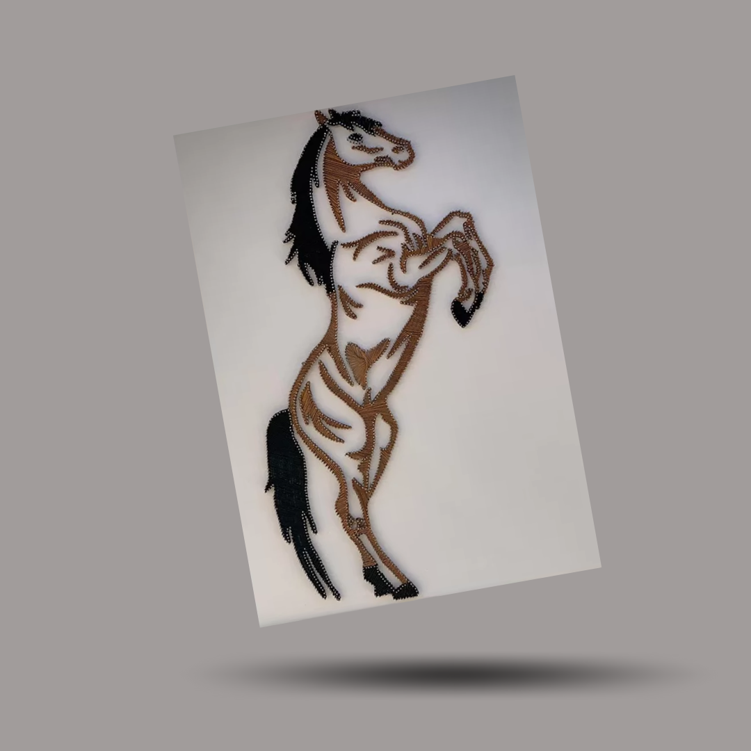 Galloping Beauty: Horse String Art Home Decor