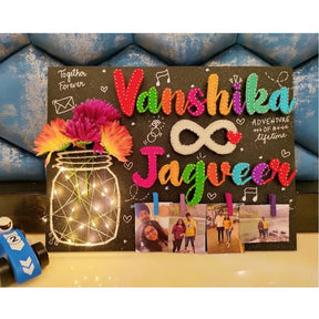 Vanshika Love Jagveer - Couple string art