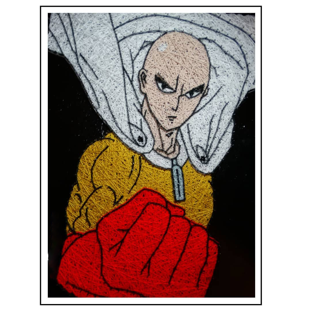 Saitama's Secret Strength: Woven in Threads 