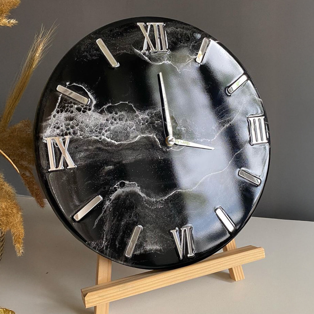 Enchanted Hour – A Resin Clock with Mystical Charm