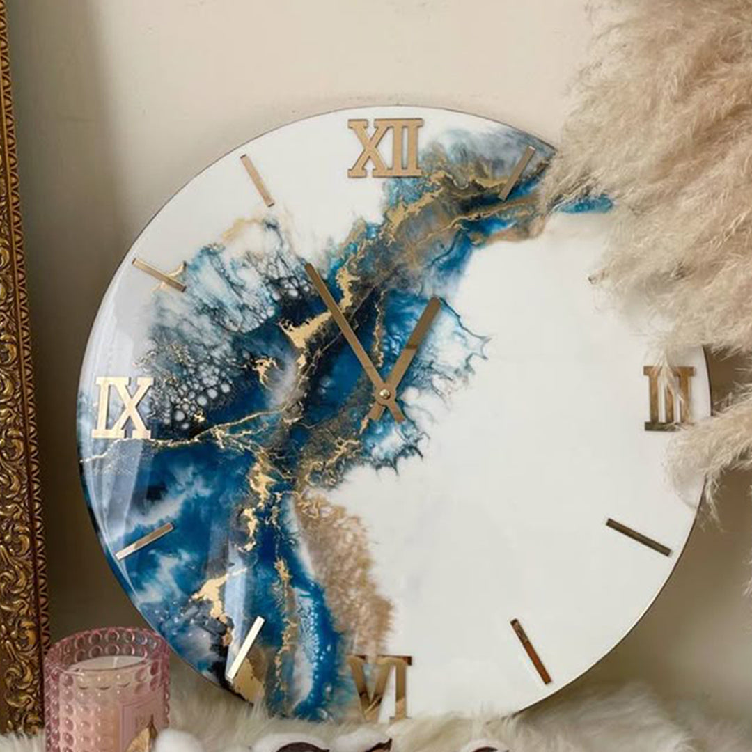 Premium Handmade Resin Clock – The Perfect Gift Idea