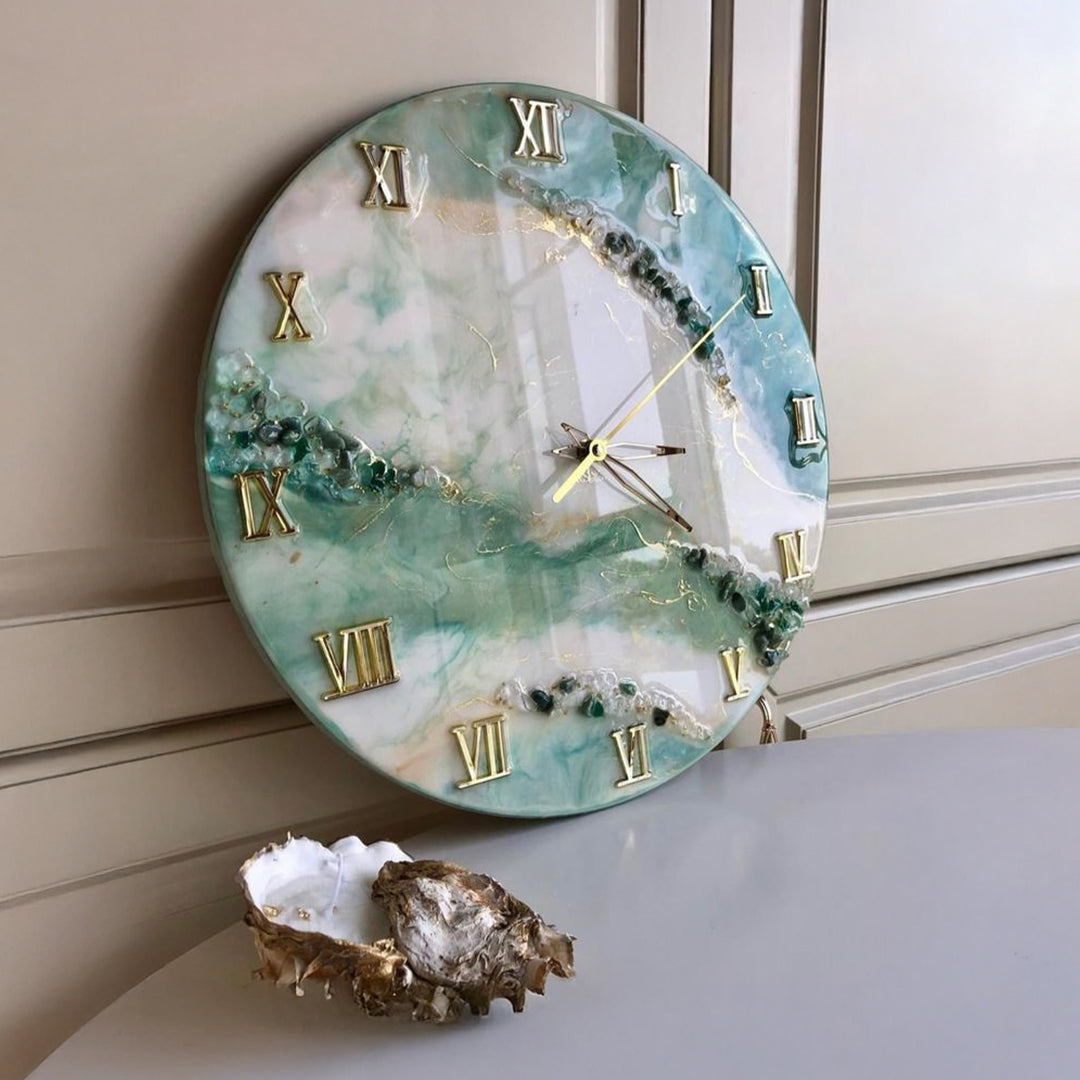 Luxury Resin Clock – Perfect for Modern & Minimalist Décor