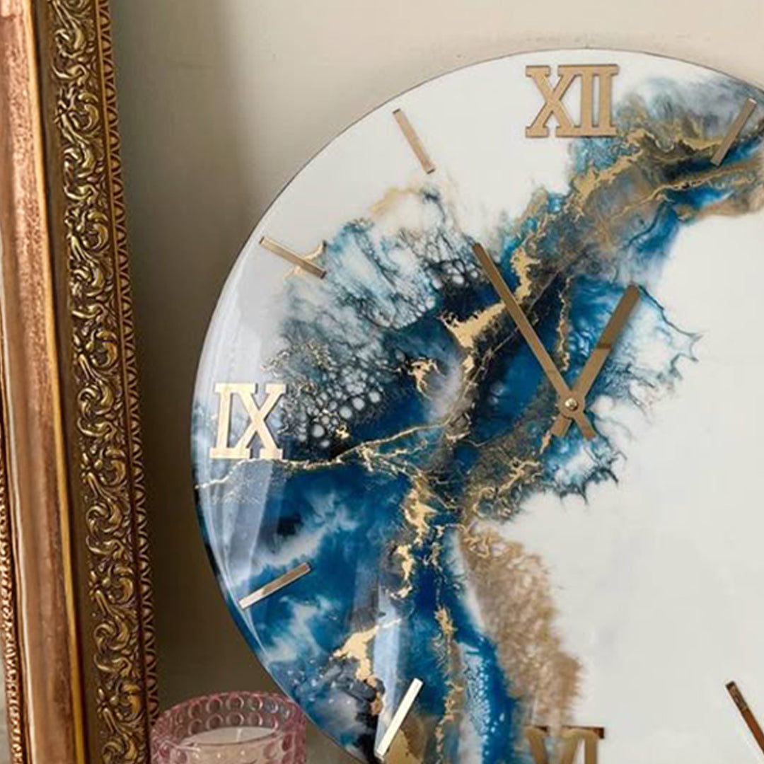 Premium Handmade Resin Clock – The Perfect Gift Idea