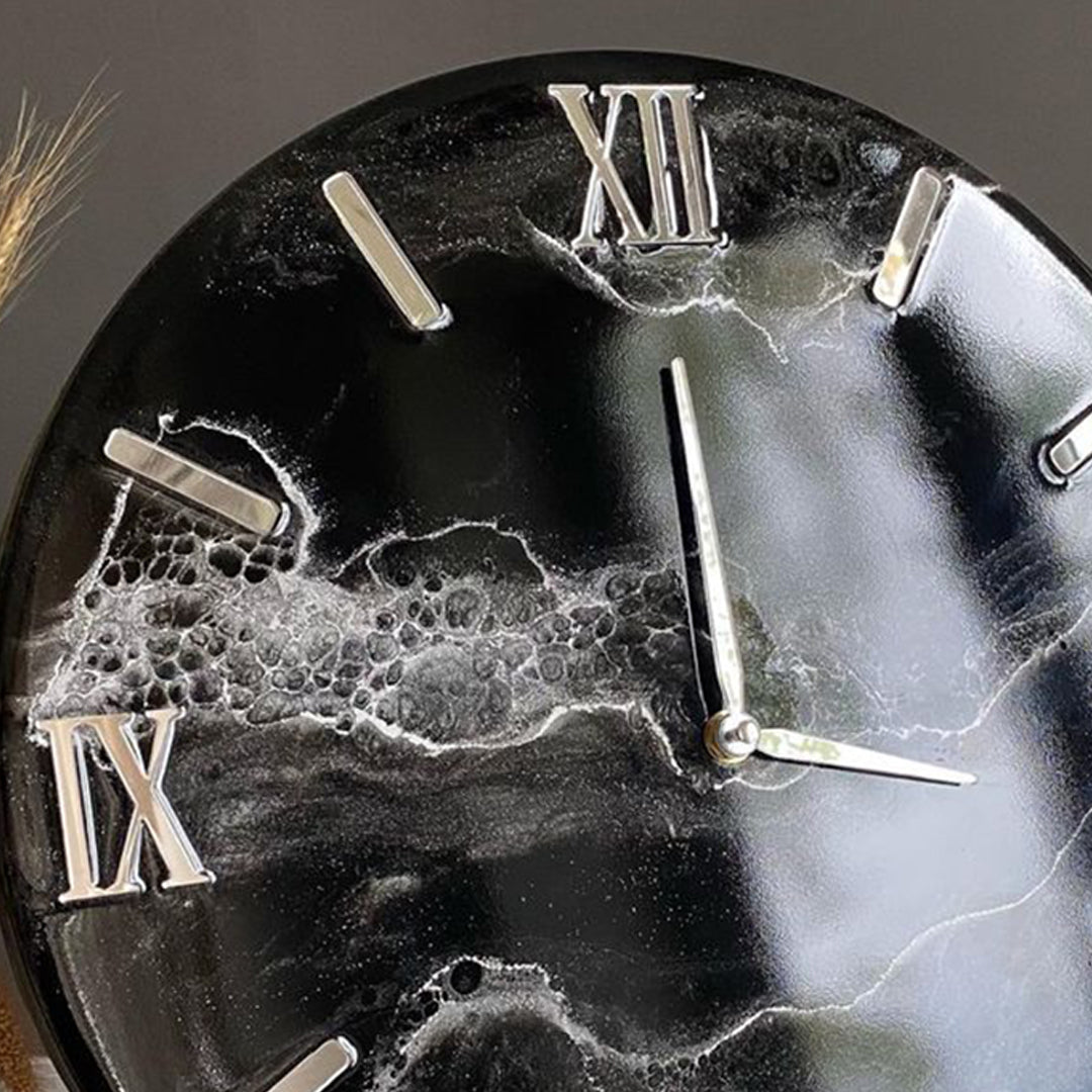 Enchanted Hour – A Resin Clock with Mystical Charm