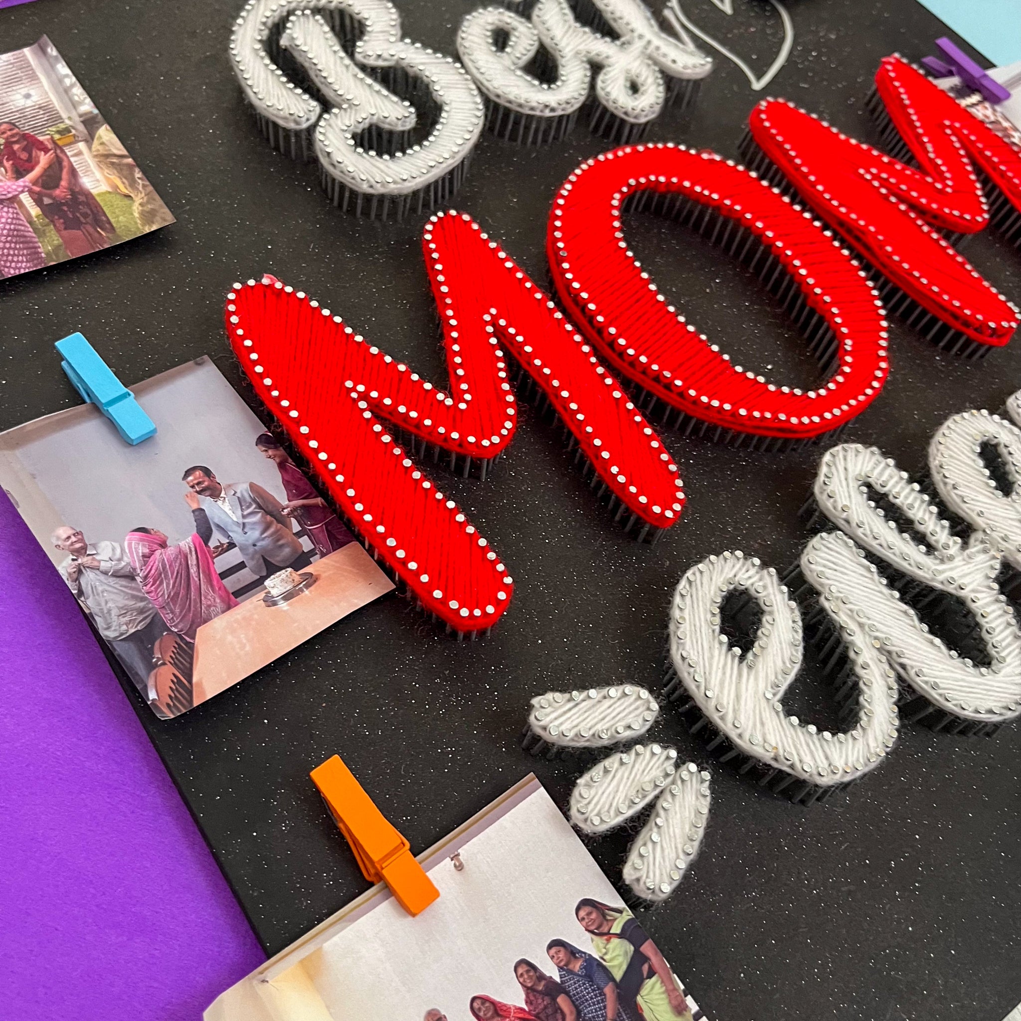 Best Mom Ever String Art – Personalized Gift for Mother's Day