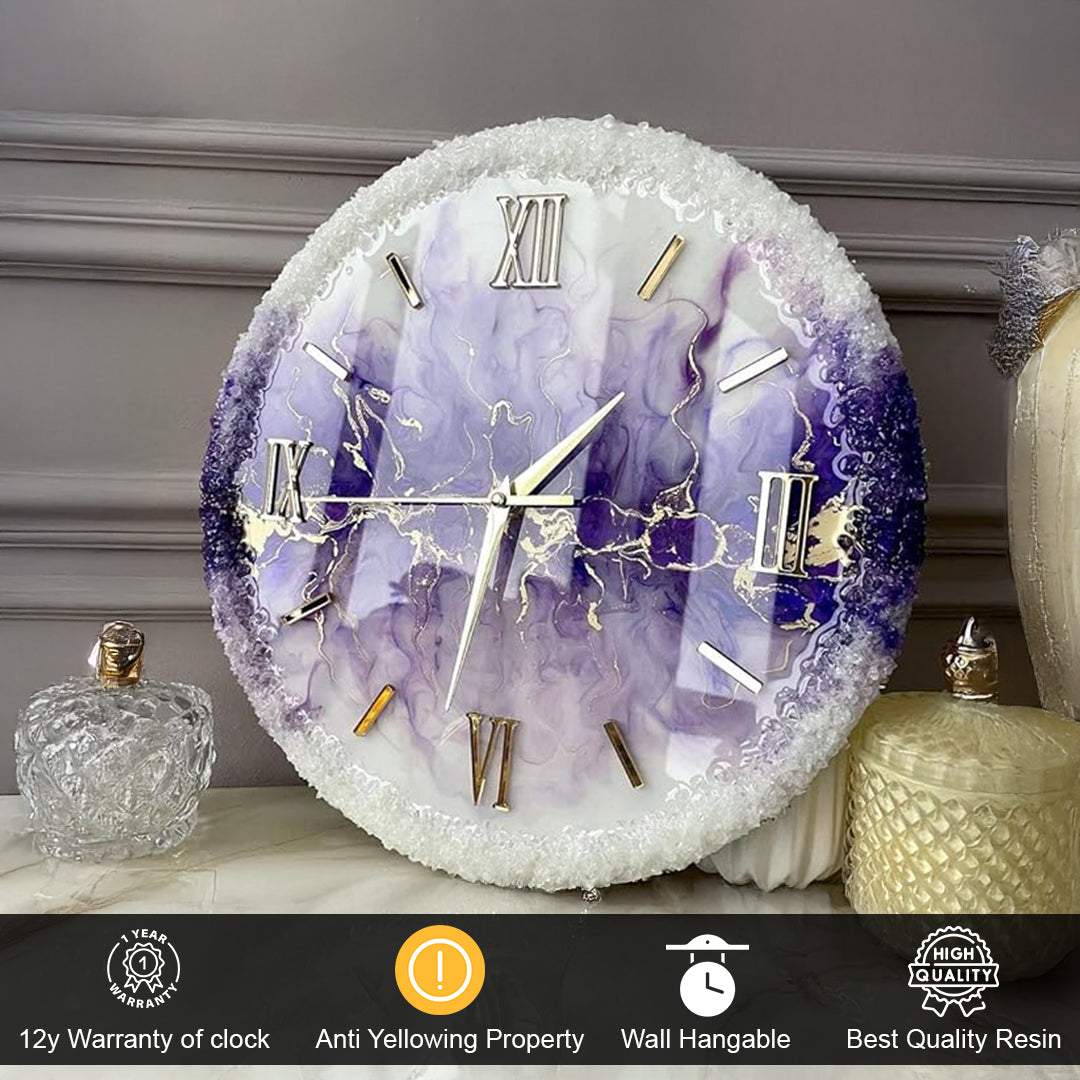 Modern Resin Clock – Perfect for Contemporary Interiors