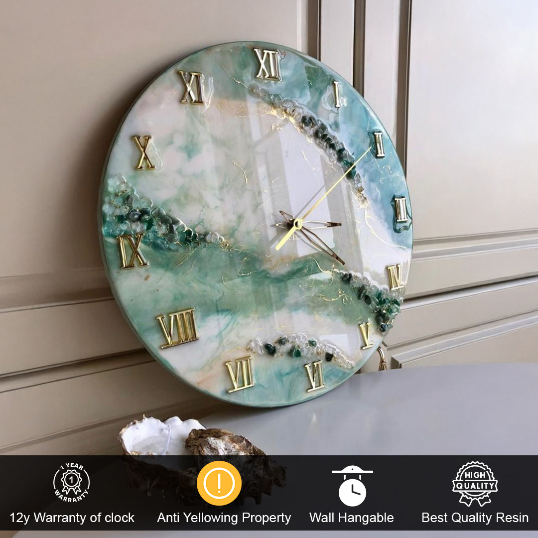 Luxury Resin Clock – Perfect for Modern & Minimalist Décor