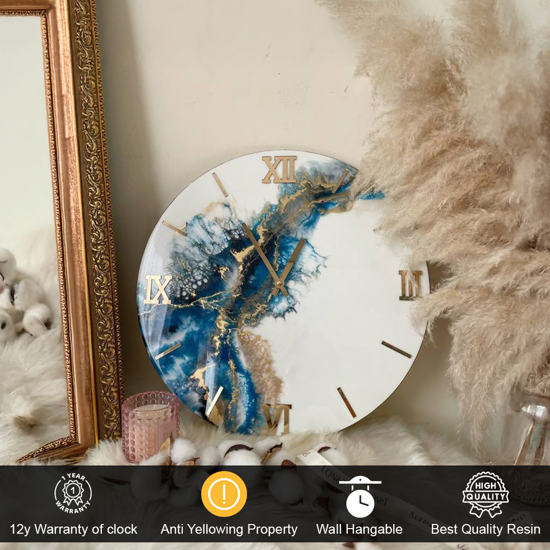 Premium Handmade Resin Clock – The Perfect Gift Idea