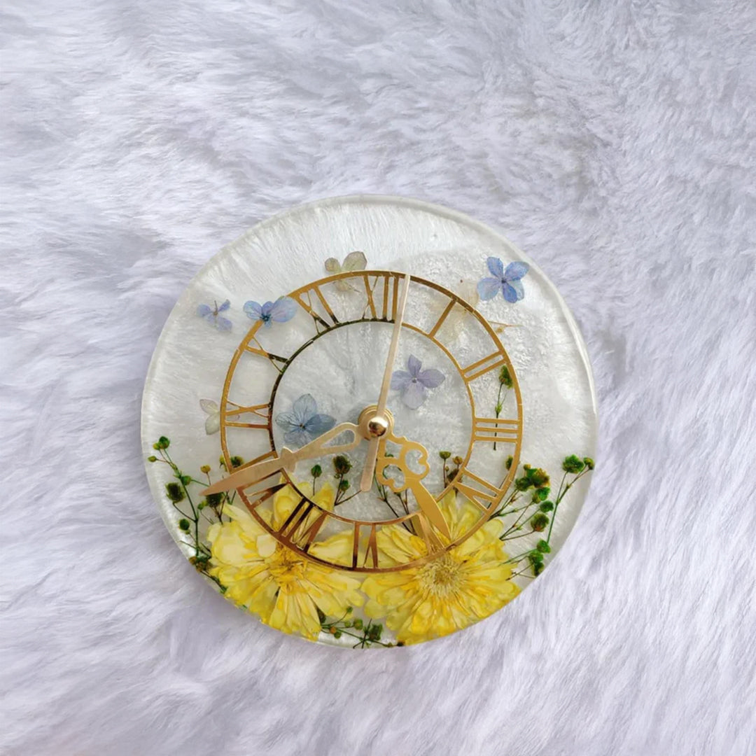 Resin Art Clock