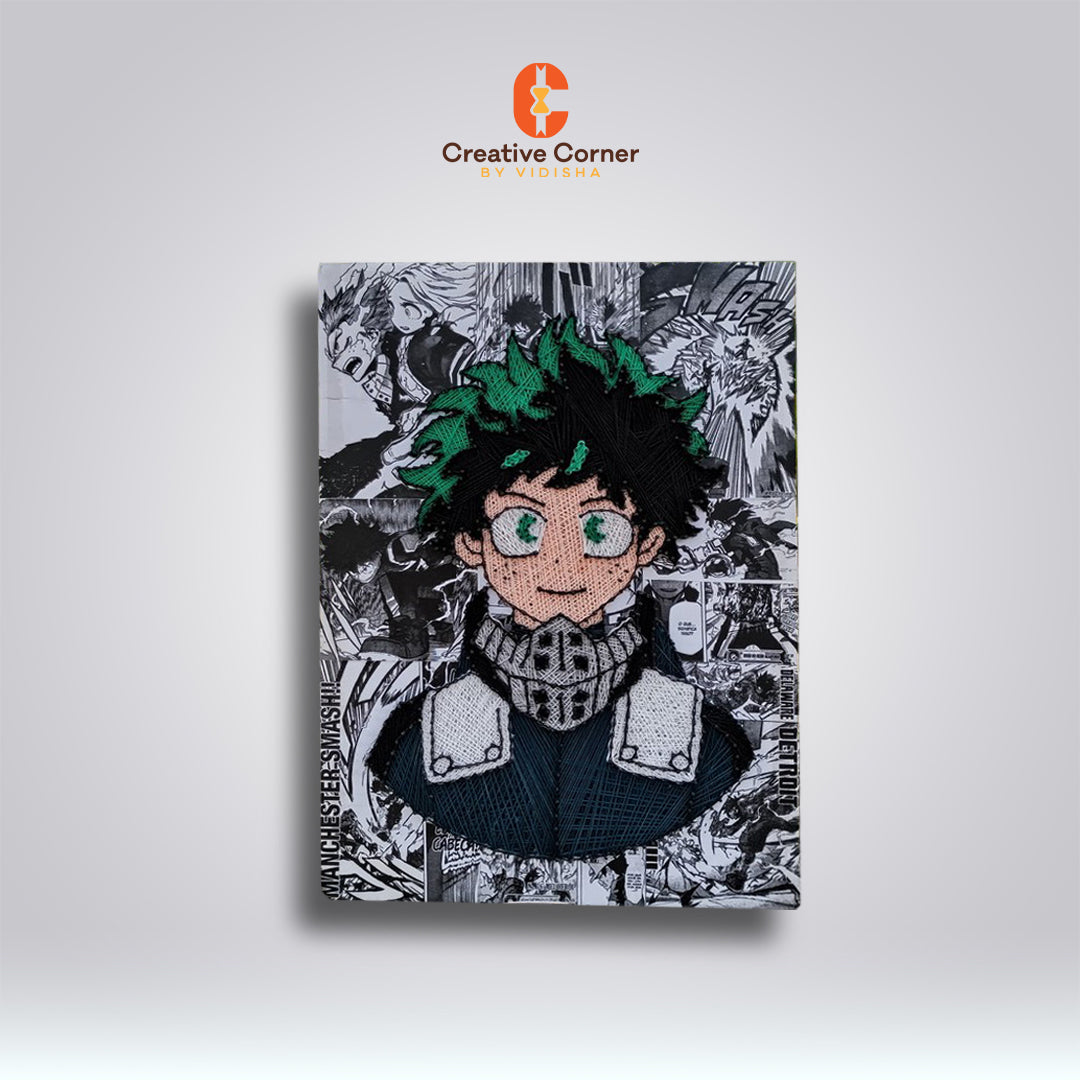 Weaving Dreams: Deku's String Art Adventure (Anime)