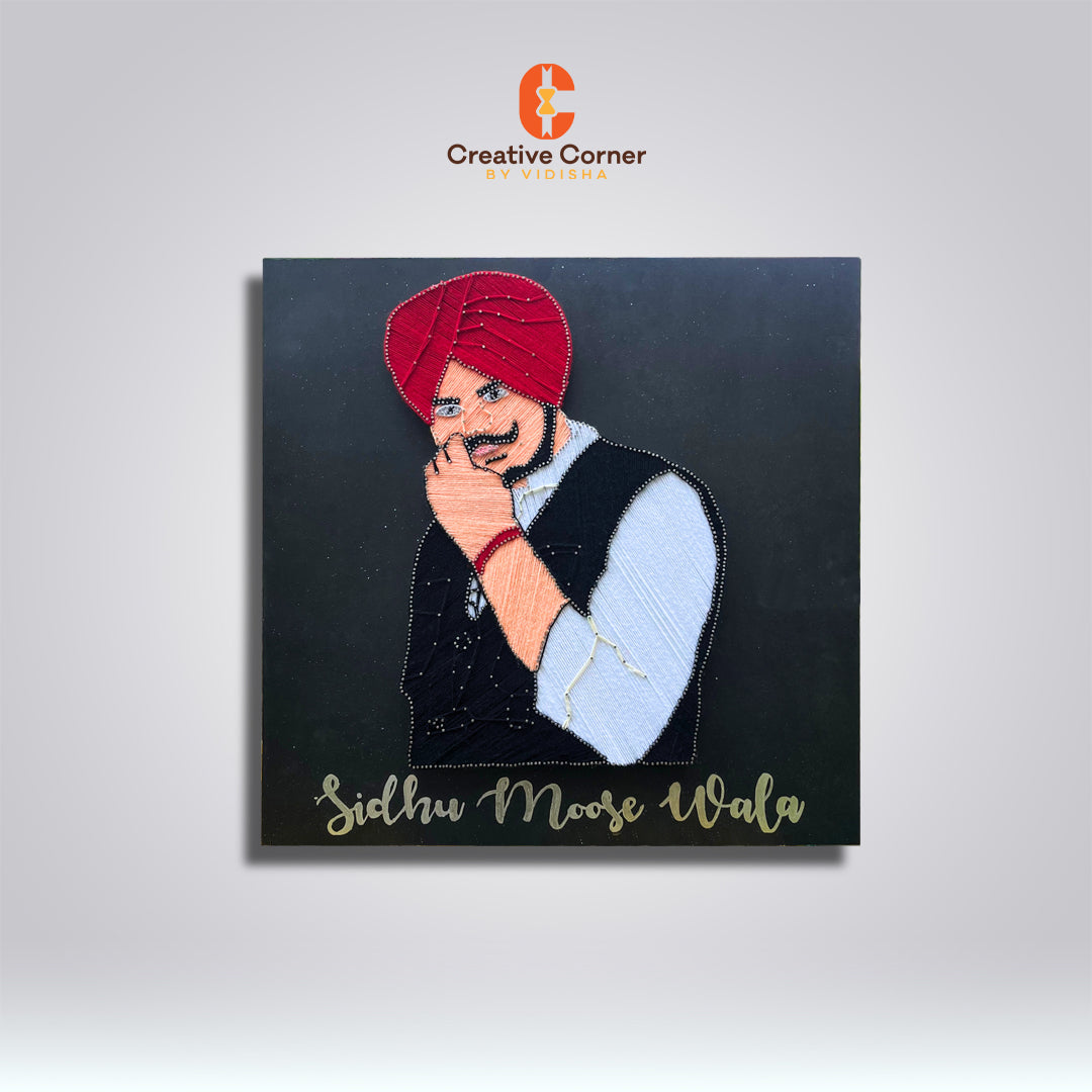 Artistic Tribute to Sidhu Moose Wala