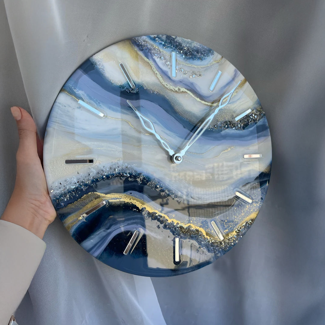 Clock Resin Art