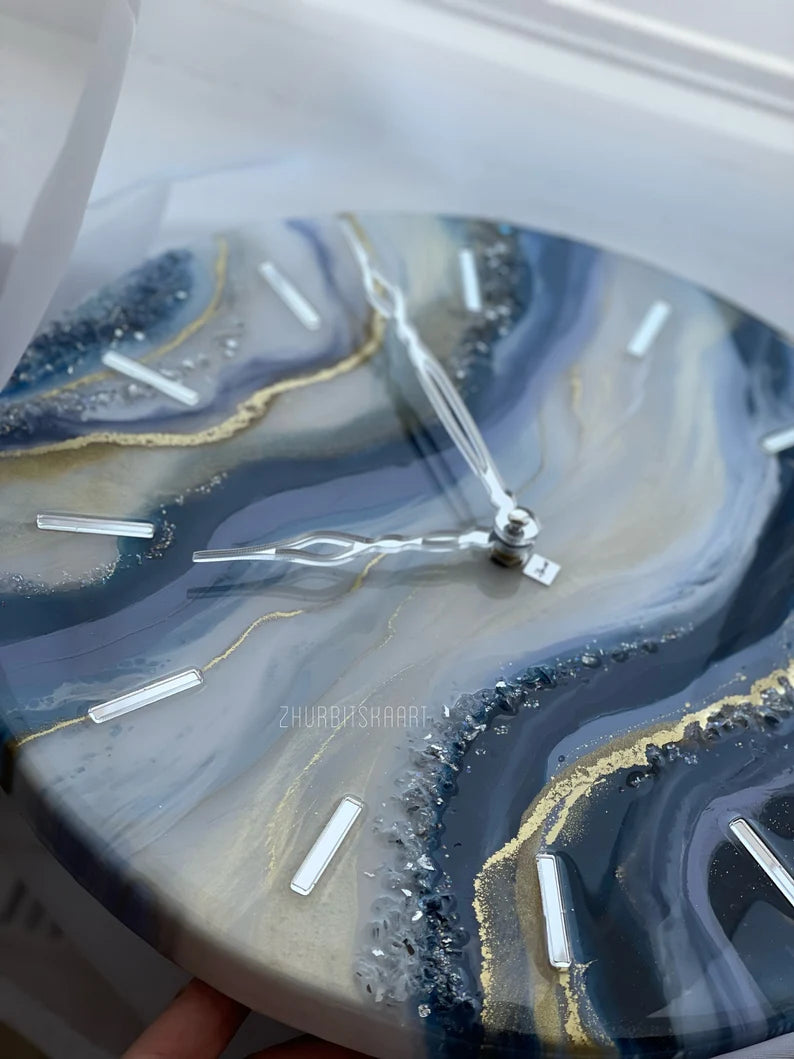 Clock Resin Art