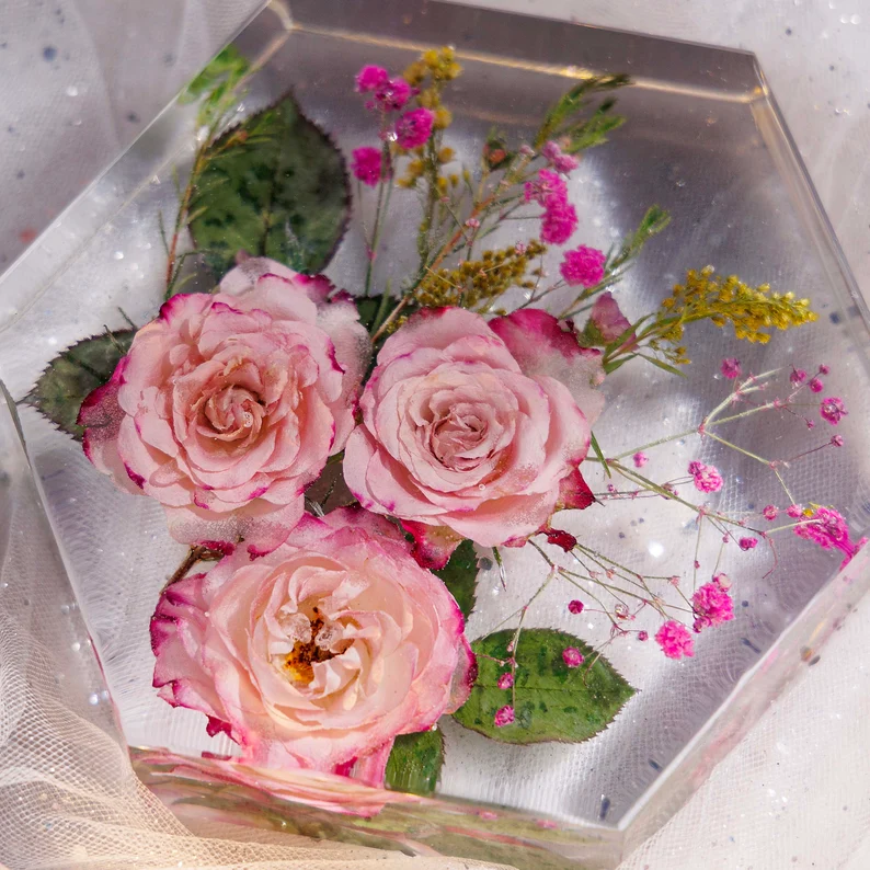 Rose Resin Art