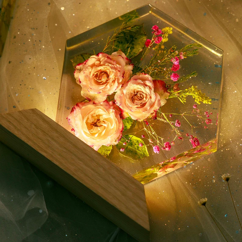 Rose Resin Art