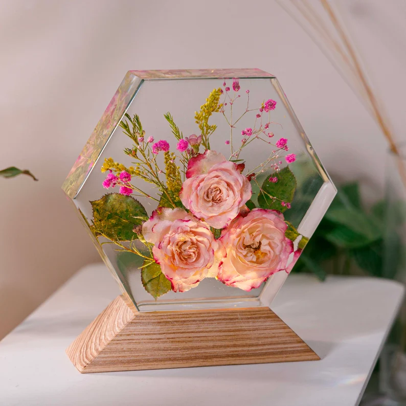 Rose Resin Art