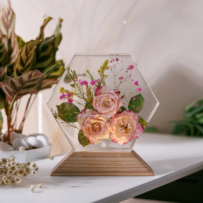 Rose Resin Art