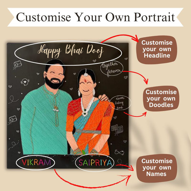 From Pixels to Strings : A Unique Bhai Dooj Gift