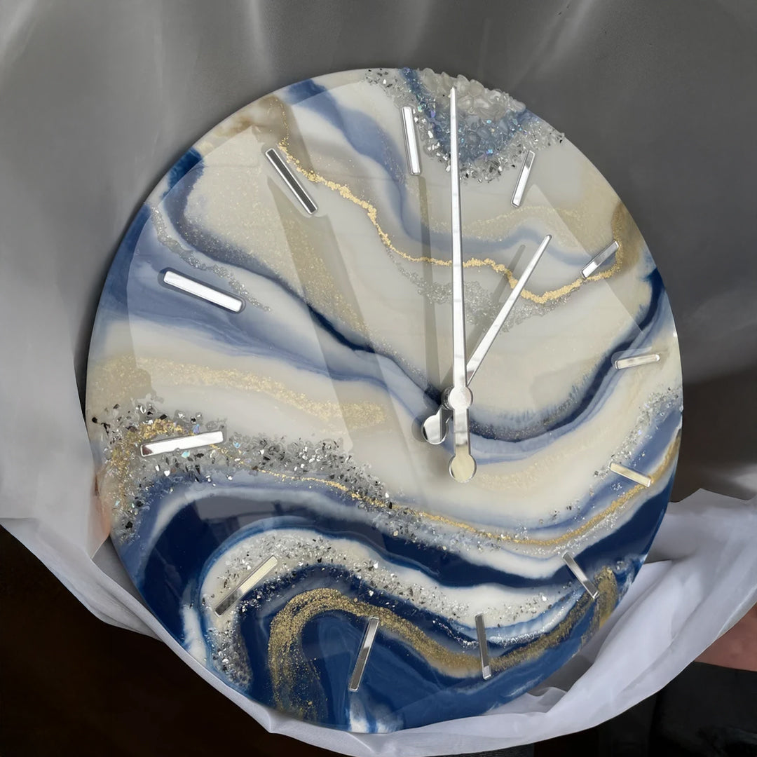 Clock Resin Art