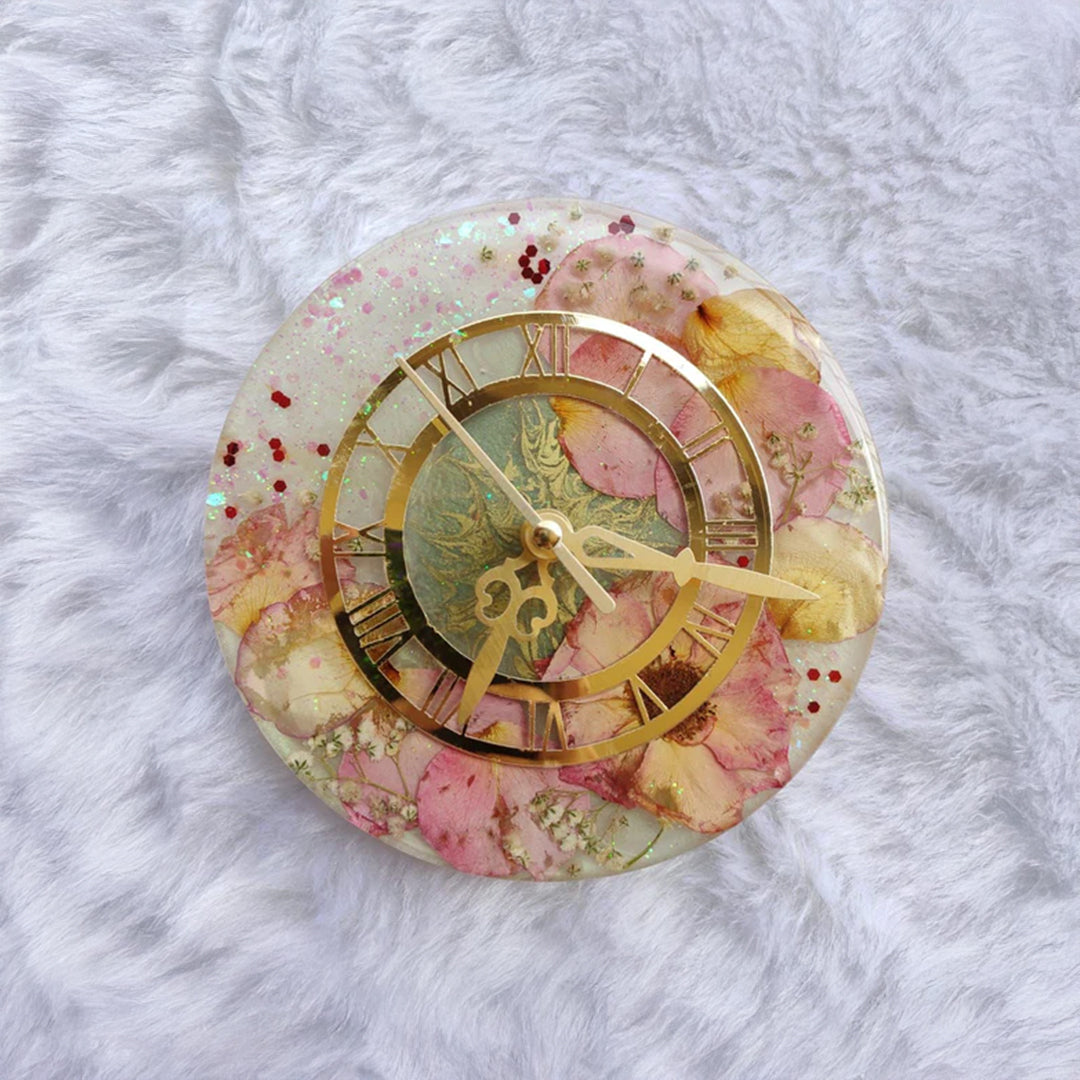 Resin Art Clock