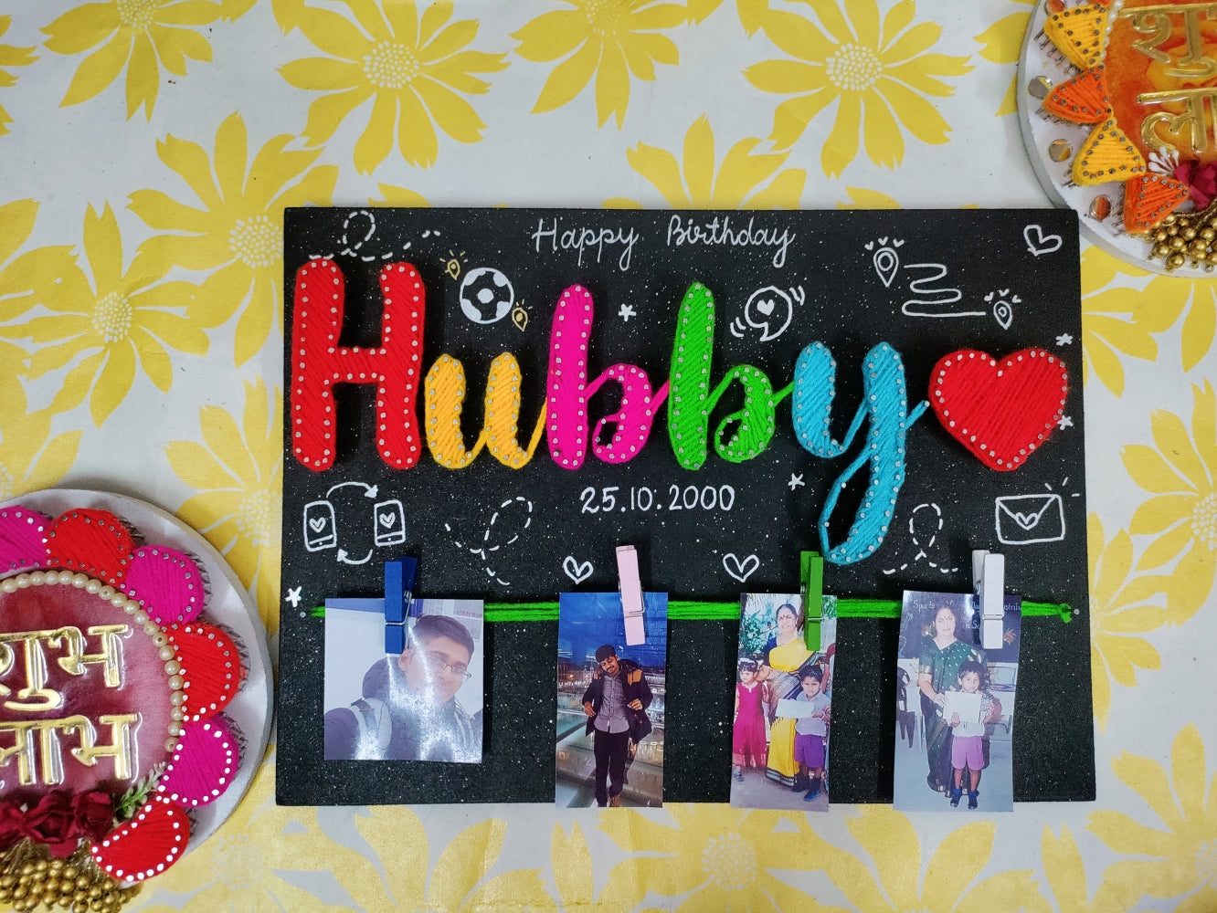 Hubby String Art